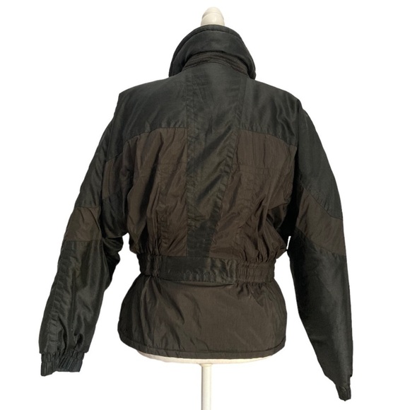 Downhill Racer Jacket 80s Vtg Thermaloft Black - Picture 3 of 9